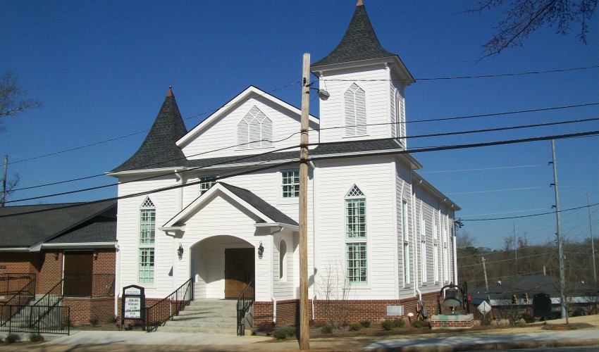 Oconee Street United Methodist Church Historic Rebuild and Restoration