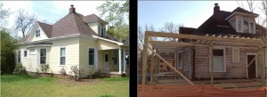 Lewis Home before and after outside