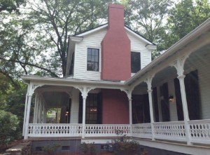 328 Dearing St Pink Chimneys after shots front porch