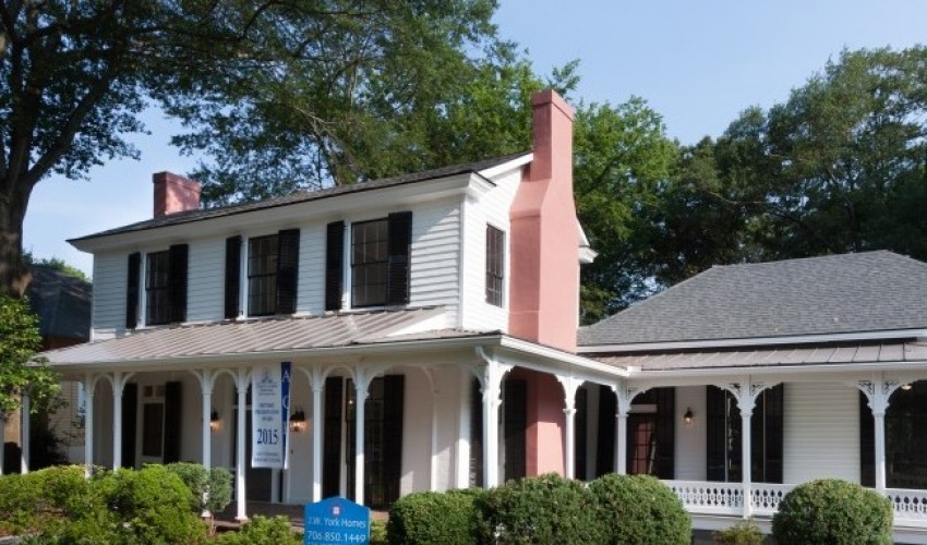 “Pink Chimney” Dearing Street Historic Restoration